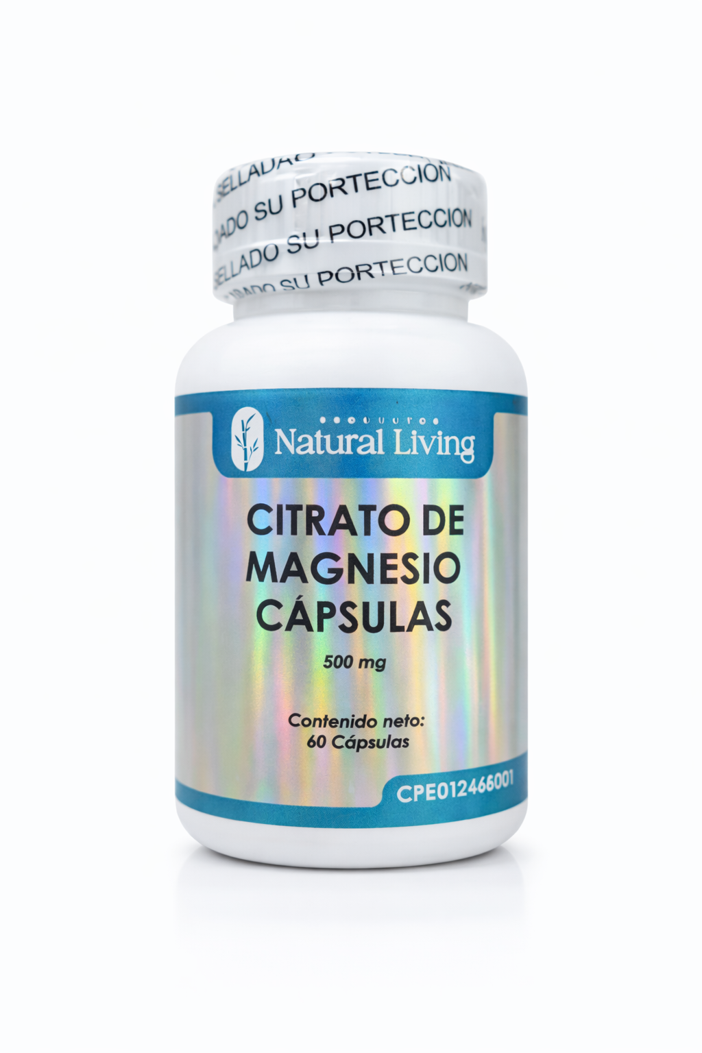 Citrato de Magnesio 500mg 60 cápsulas
